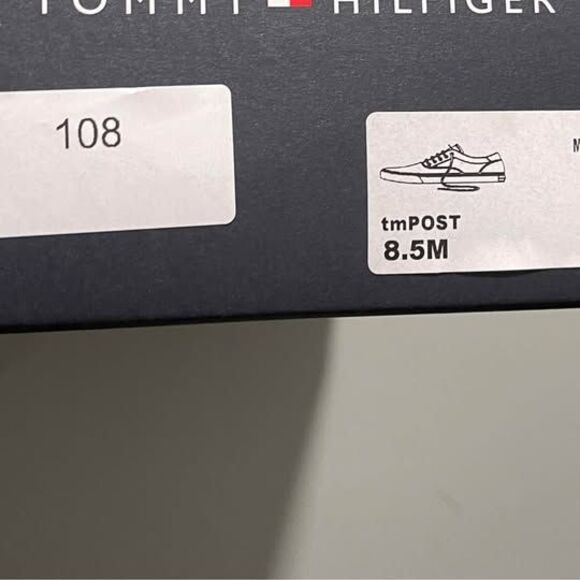 New Tommy Hilfiger Men’s 8.5 Canvas Shoes Beige Classic Casual main image 9